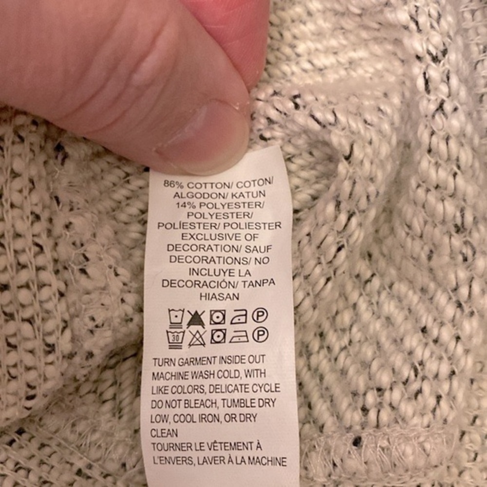 Lucky Brand Marled Knit Moto Jacket Size XS - Picture 11 of 12
